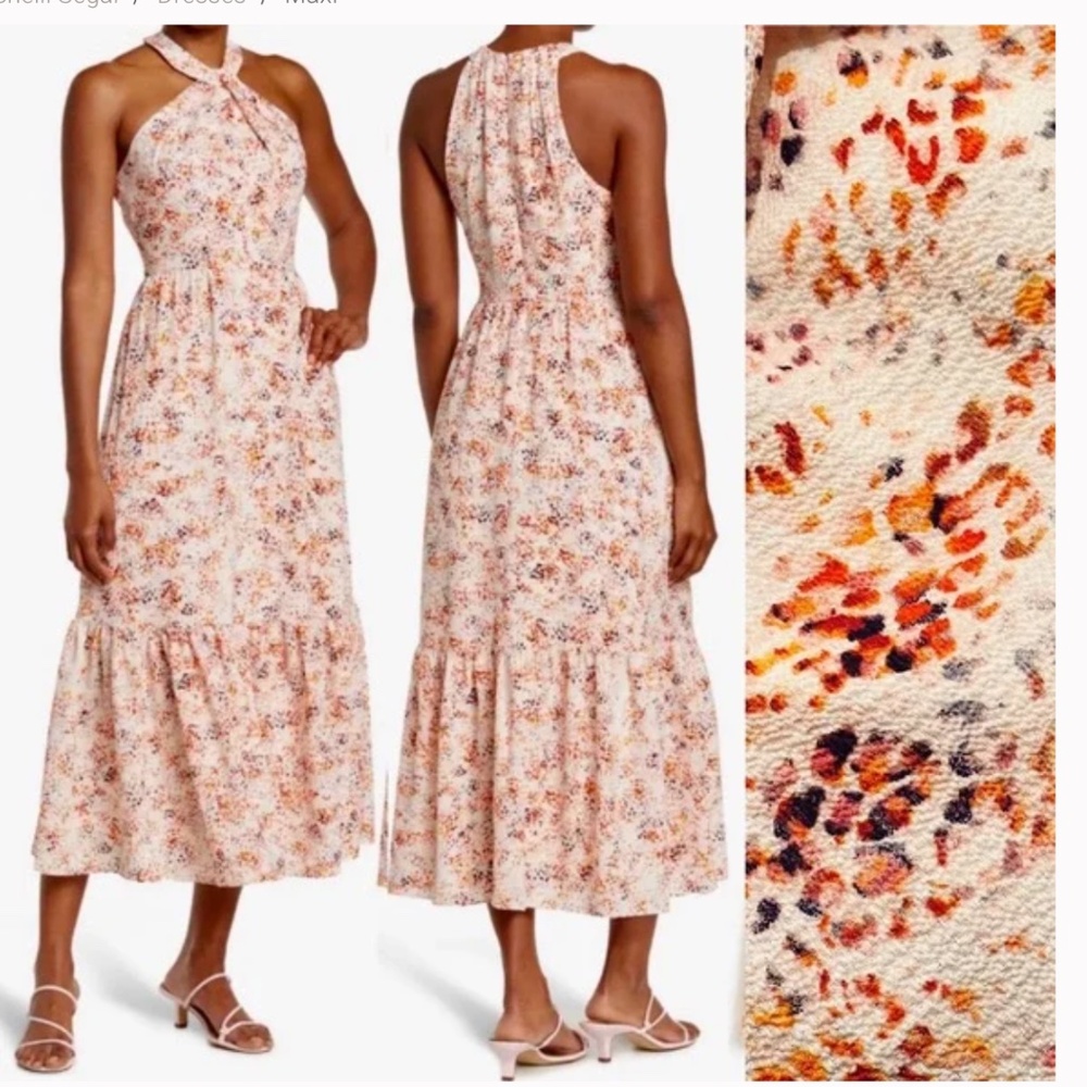 Laundry by Shelli Segal Maxi Halter Dress Size 10